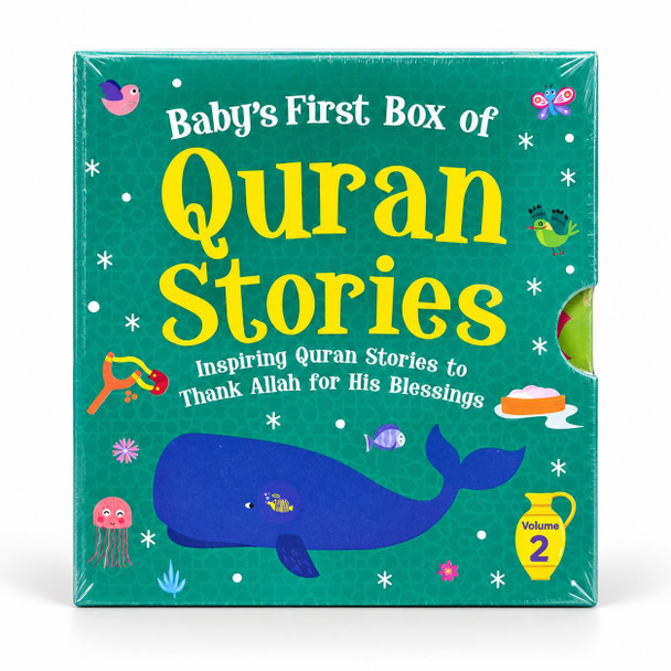 Baby’s First Quran Stories Box Set | 5 Islamic Board Books for Toddlers