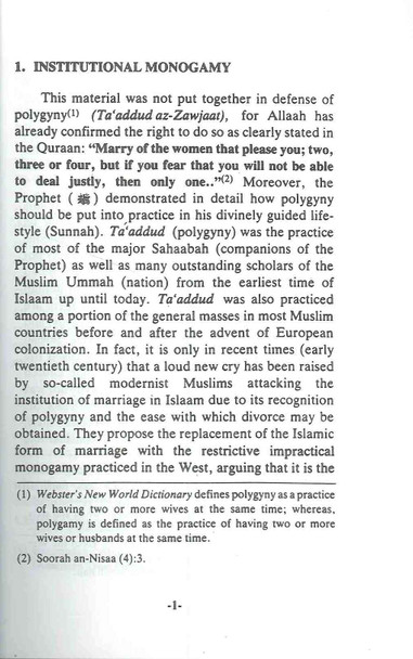 Polygamy In Islam