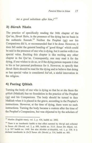 Funeral Rites in Islam