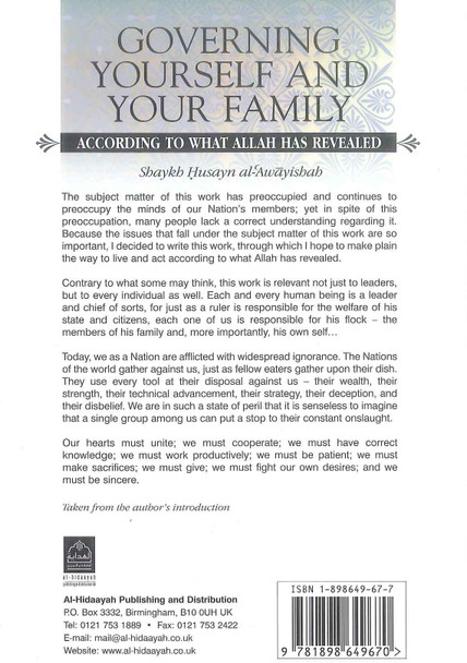 Governing yourself and your Family