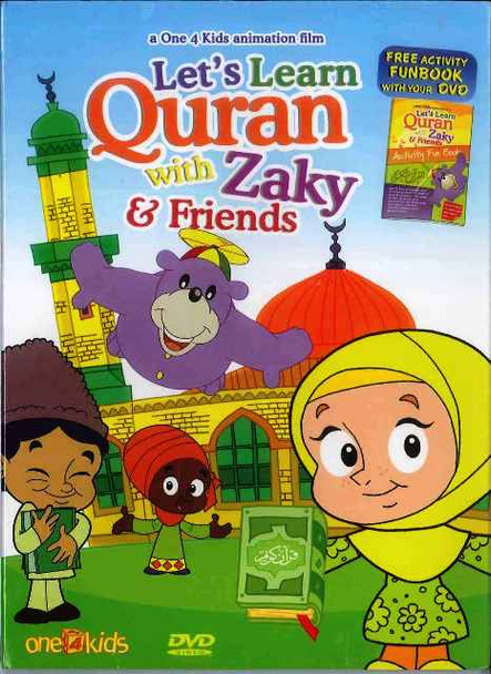 Let's Learn Quran With Zaky and Friends DVD