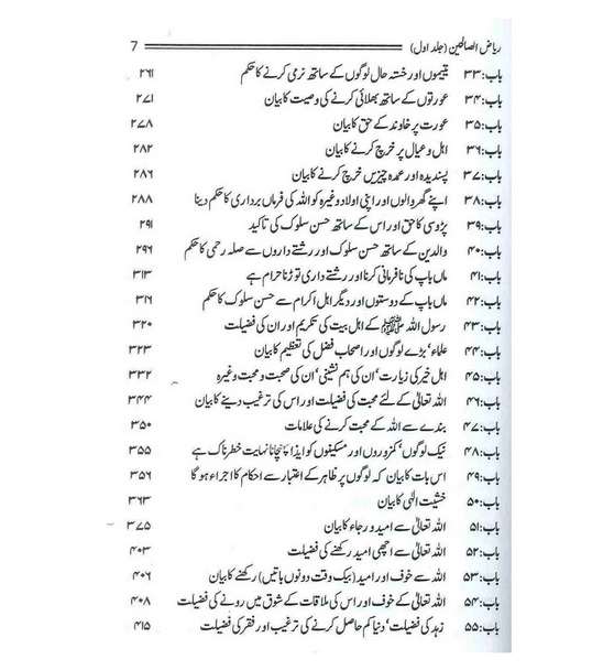 Riyad Us Saliheen 2 Volume Set : Urdu / ریاض الصالحِین اردو