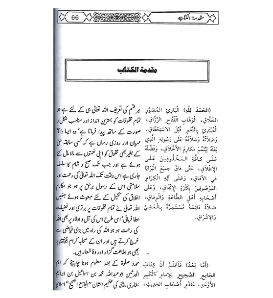 Mukhtasar Sahih Bukhari - 2 Vol (Urdu)