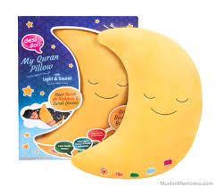 My Quran Pillow Moon  with Light & Sound