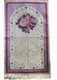 Prayer Rug Luxury Velvet with Turkish cutwork design