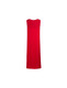 RED SLIP DRESS SLEEVELESS