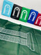 TRAVEL POCKET PRAYER MAT (RUG JA-NAMAZ)  IN POUCH