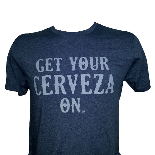 Get Your Cerveza On - T-Shirt Vintage Navy - SS