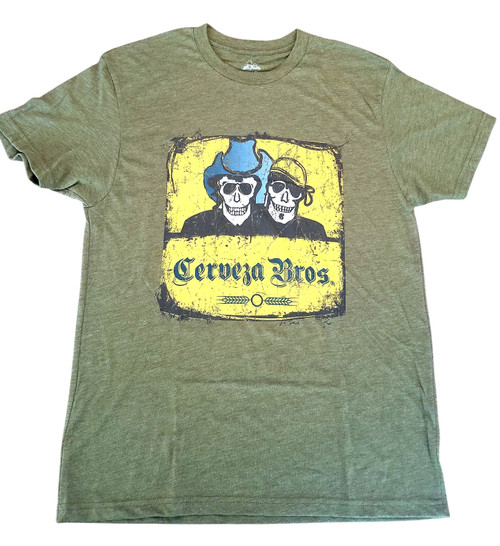 Cerveza Bros Classic Logo Camo T-shirt - SS