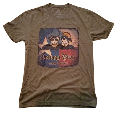 Cerveza Bros Lone Star T-Shirt Camo Vintage - SS