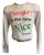 Cerveza Bros "Naughty is the New Nice" - T-Shirt Vintage White - Long Sleeve