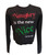 Cerveza Bros "Naughty is the New Nice" - T-Shirt Vintage Black - Long Sleeve