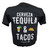 Cerveza Bros "Cerveza, Tequila & Taco's" Vintage Black T-Shirt
