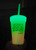 Cerveza Bros Good Vibes Glow in the Dark Silicone Pint with Lid and Straw