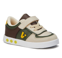 Vicco - Sam Light-Up Khaki - Kids Shoes - Boys - Lace-Up and Hook-And-Loop Shoes