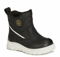 Vicco - Atlantis Black - Kids Shoes -  School Shoes - Girls - Zip-Up Boots