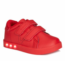 Vicco - Oyo Light-Up Red - Kids Shoes - Girls - Hook And Loops