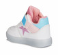 Vicco - Magic Light-Up White/Pink - Kids Shoes - Girls - Lace-Up and Hook-And-Loop Shoes