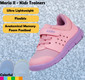 Vicco - Mario II Pink - Kids Shoes - Girls - Lace-Up and Hook-And-Loop Shoes