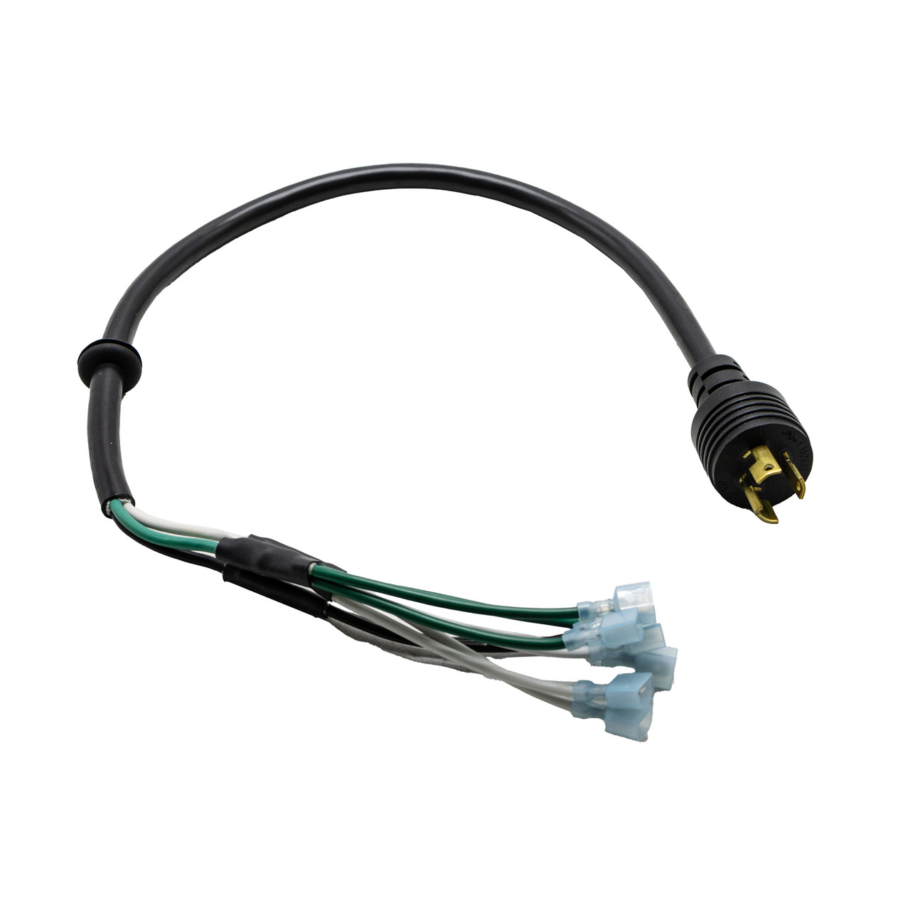 KAIVAC PCKV1TA Molded power cord with grommet and twistlock