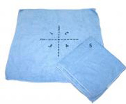 MFTB - Microfiber towel (blue) (pkg of 5) 225-0598