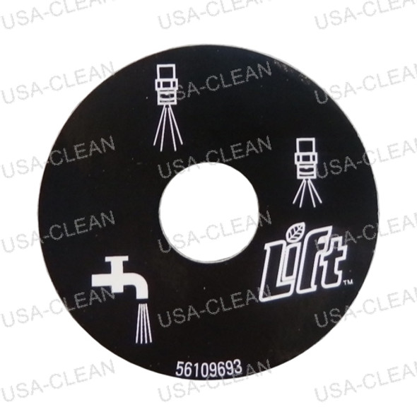 109693 - Nozzle selector decal 272-1042                      