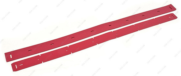 111650 - Squeegee blade kit gum rubber (red) 272-7216                      