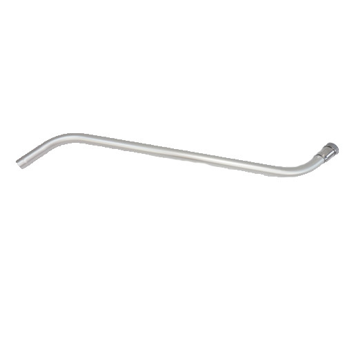 106293 - 1 1/2 x 49 inch one-piece two-bend alum. wand with coupling 199-0391