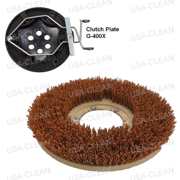 813215 W/G400X - 15 inch heavy grit stripping brush - 80 grit 996-1575