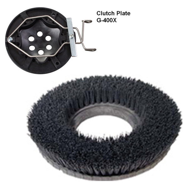 772415 W/G400X - 15 inch polypropylene scrubbing brush 996-1578