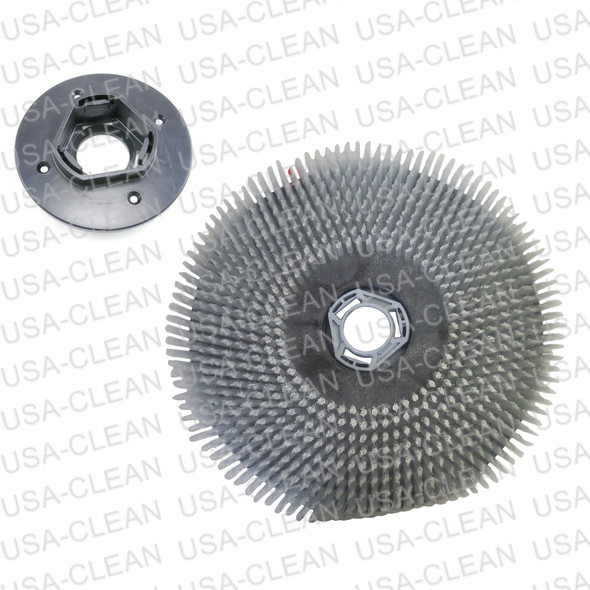 - 17 inch soft nylon scrubbing brush (white) 292-5111  - 17 inch soft nylon scrubbing brush (white) 292-5111