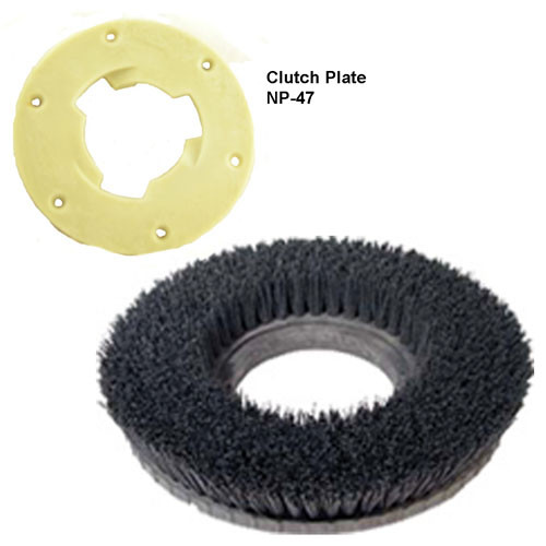 772419 W/NP-47 - 19 inch polypropelene scrubbing brush 996-0284