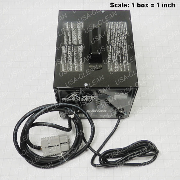  - 24V 25amp wet SCR battery charger with large SB175 gray plug 192-8783