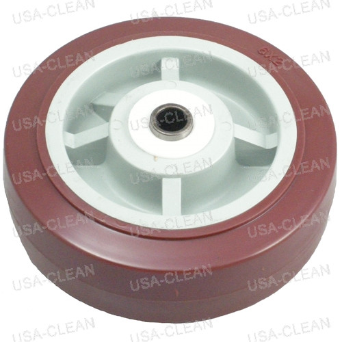  - 6 inch caster wheel (red) 991-2010