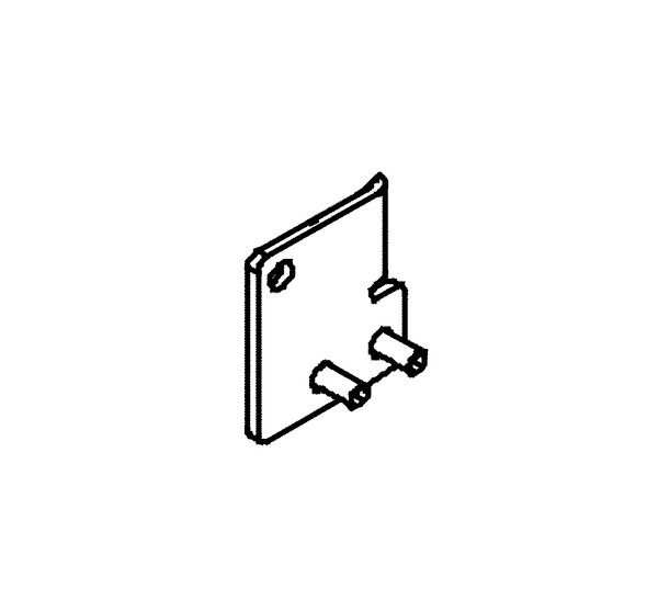 1225500 - Bracket latch 375-3174