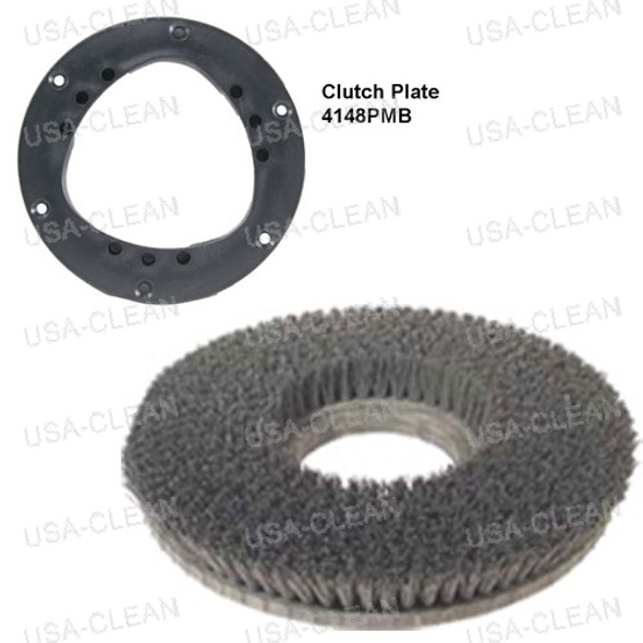 813316 W/ 4148PMB - 16 inch lite grit scrubbing brush - 500 grit 996-1716