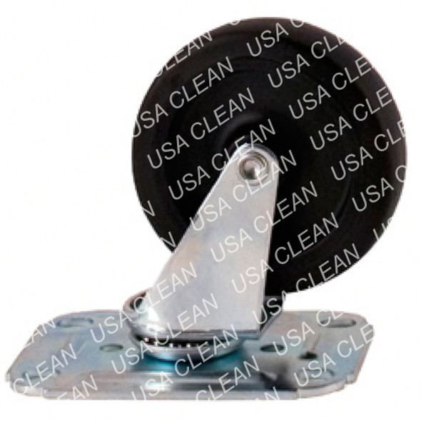  - Solid caster wheel without brake (for outside use) 992-0186                      