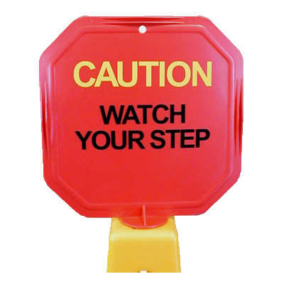  - Hurricone red octagon sign 992-1007