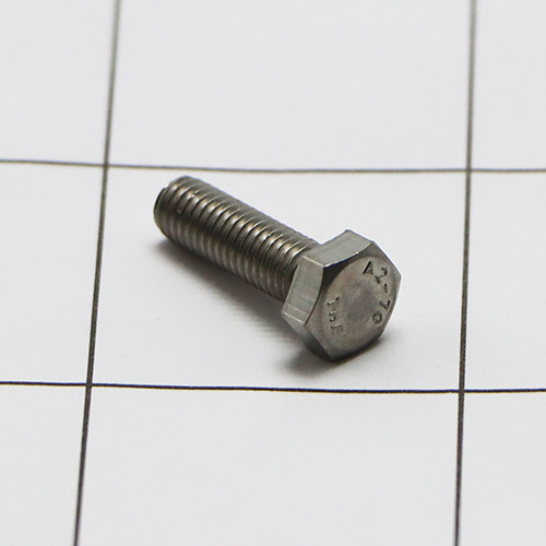 - Screw M5-.8 x 12mm hex head stainless steel 999-6690