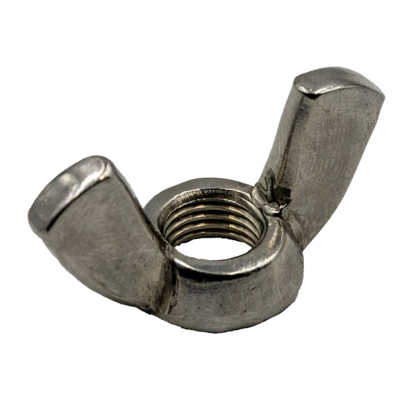  - Nut 3/8-24 wing stainless steel 999-1394