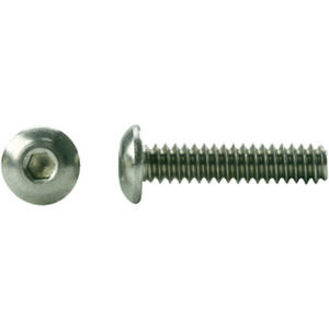  - Screw 1/4-20 x 1 3/4 button head socket cap zinc plated 999-1247