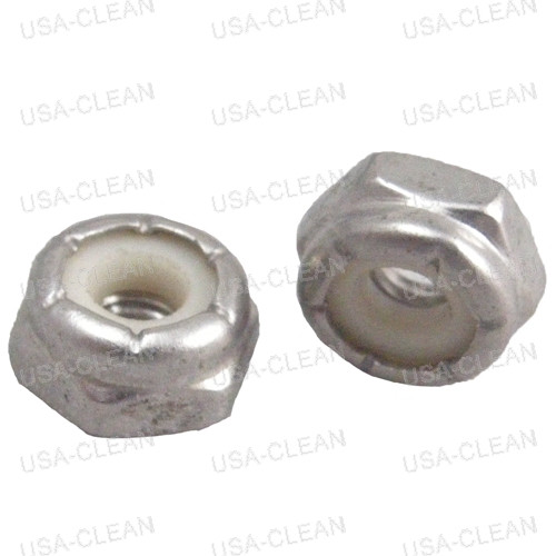  - Nut 8-32 hex NTM nylon insert jam lock stainless steel 999-1036