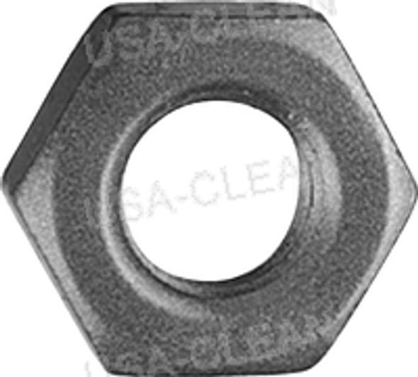  - Nut 1/2-13 hex heavy jam plain finish 999-0945