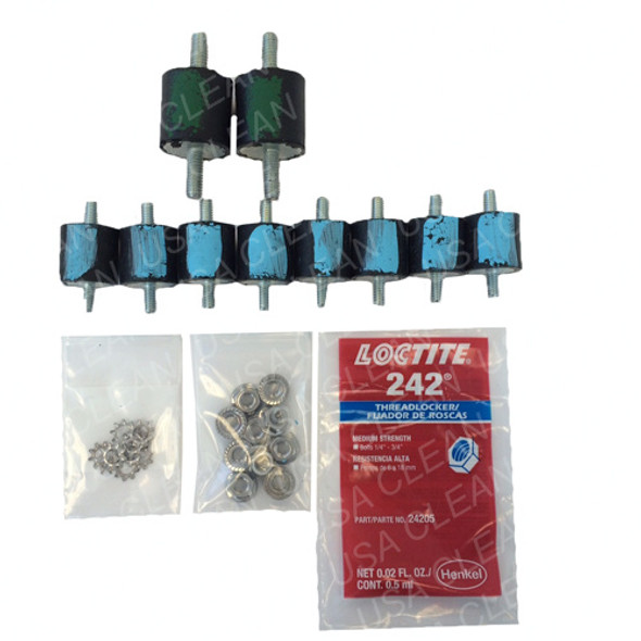 91057650 - ISOLATOR KIT 8 MOUNTS 993-2515