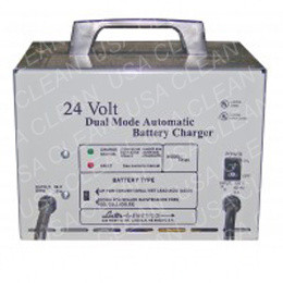 91068140 - BATTERY CHARGER 24VDC 12A 120A RED PLUG 993-2845