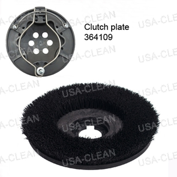 1100GJ50180TC - 11 inch heavy grit stripping brush - 80 grit (OBSOLETE) 996-5033