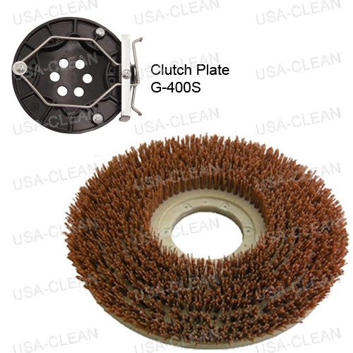 776511 W/ G-400S - 11 inch medium grit scrubbing brush - 180 grit 996-1745
