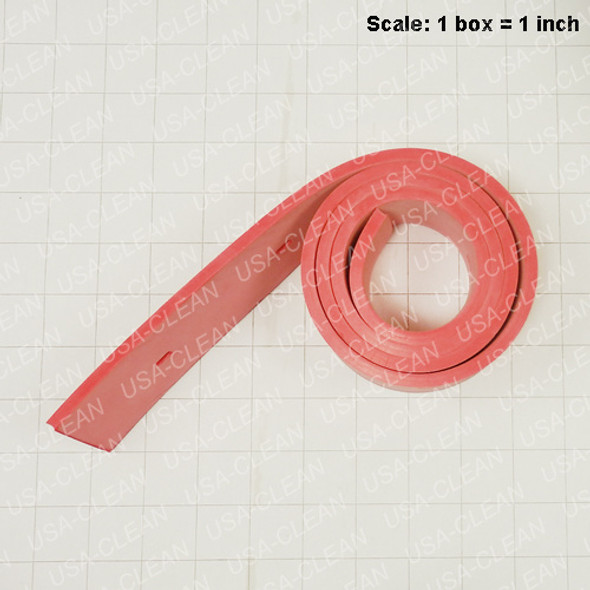 - Squeegee blade 45 5/8 inch gum rubber rear (red) 994-0047