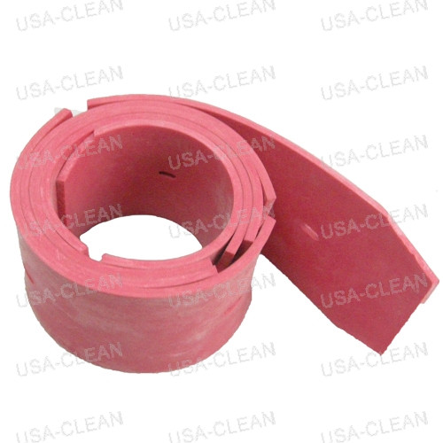  - Squeegee blade 38 7/8 inch gum rubber front (red) 994-0049