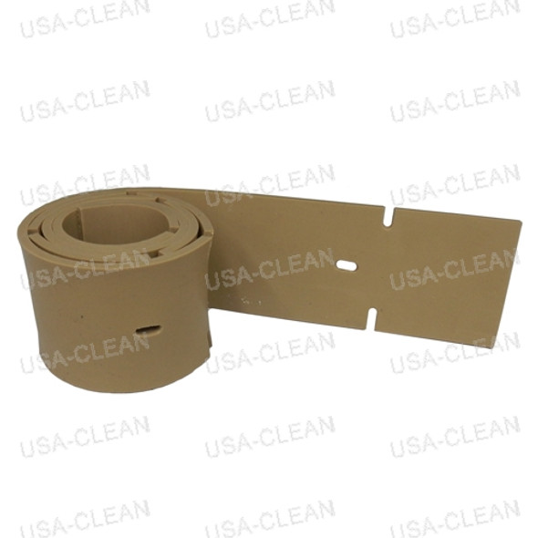  - Squeegee blade 20 inch gum rubber front 994-0076